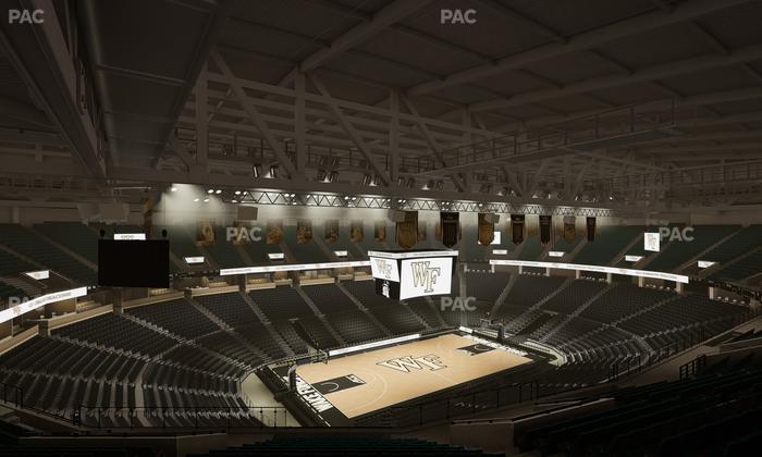 Lawrence Joel Veterans Memorial Coliseum - Section 235 Seat View