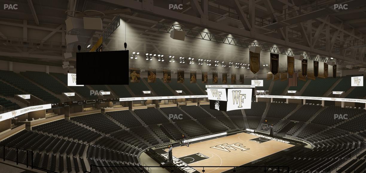 Lawrence Joel Veterans Memorial Coliseum - Section 236 Seat View