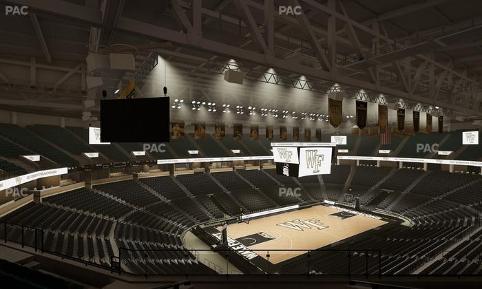 Lawrence Joel Veterans Memorial Coliseum - Section 236 Seat View