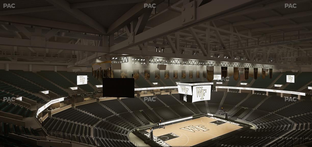 Lawrence Joel Veterans Memorial Coliseum - Section 236 Seat View