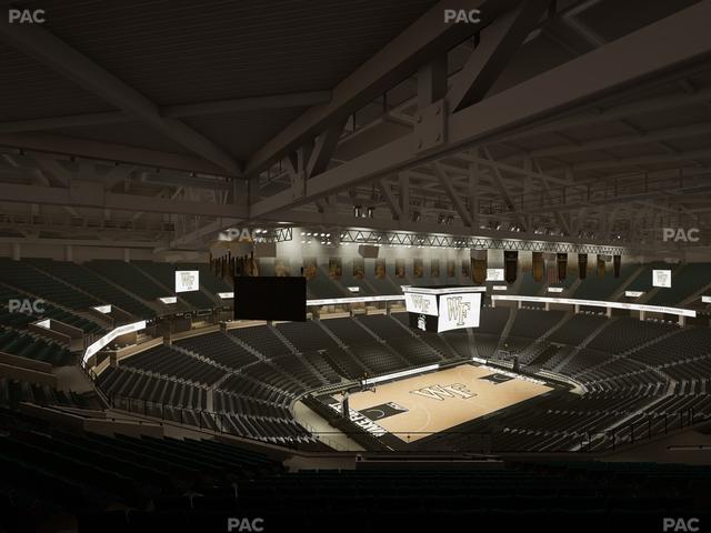 Lawrence Joel Veterans Memorial Coliseum - Section 236 Seat View