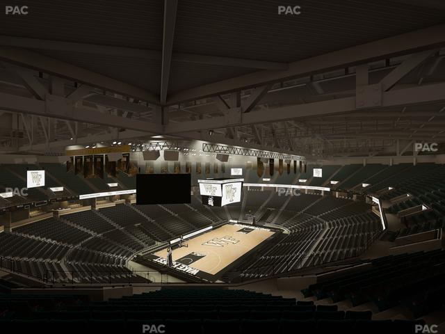 Lawrence Joel Veterans Memorial Coliseum - Section 237 Seat View