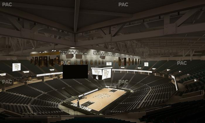 Lawrence Joel Veterans Memorial Coliseum - Section 237 Seat View