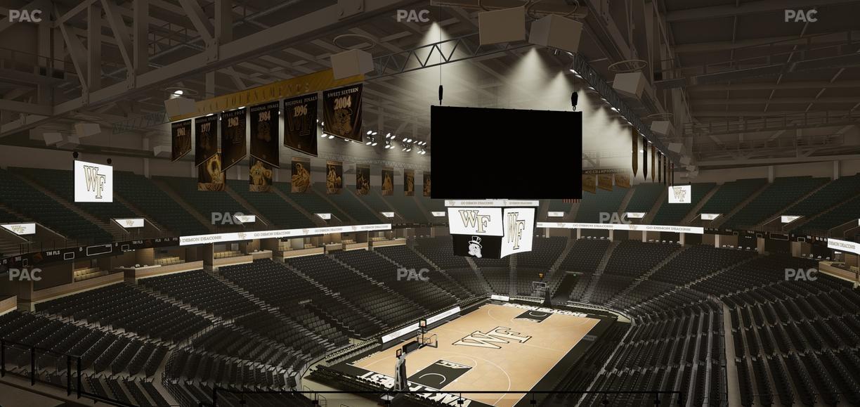 Lawrence Joel Veterans Memorial Coliseum - Section 238 Seat View