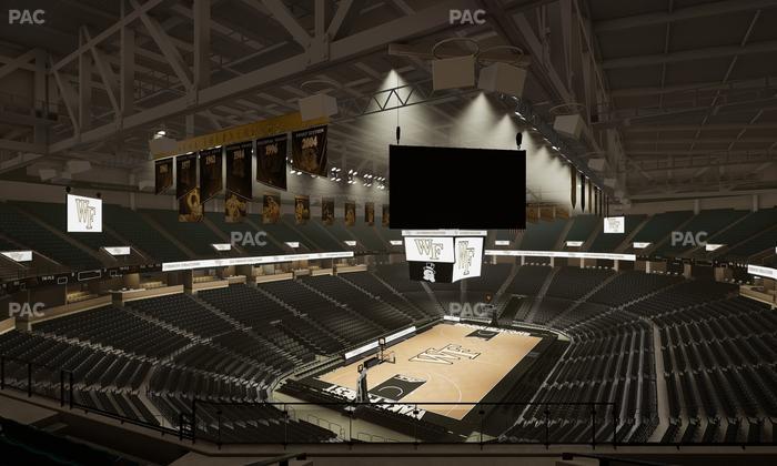 Lawrence Joel Veterans Memorial Coliseum - Section 238 Seat View
