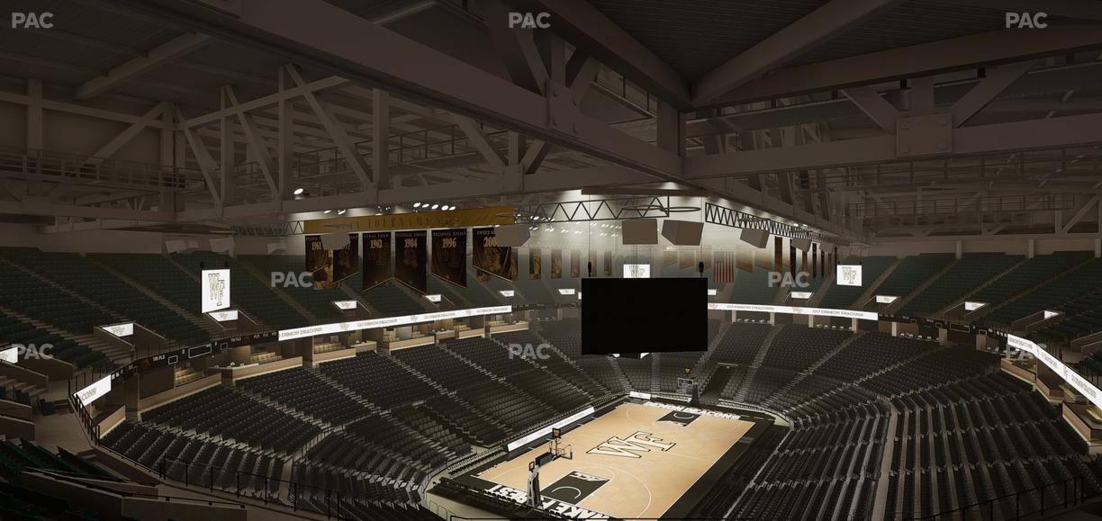 Lawrence Joel Veterans Memorial Coliseum - Section 238 Seat View