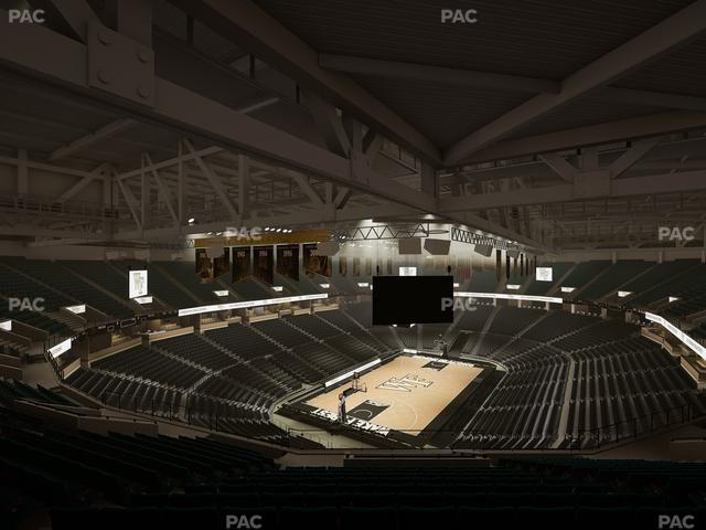 Lawrence Joel Veterans Memorial Coliseum - Section 238 Seat View