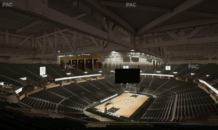 Lawrence Joel Veterans Memorial Coliseum - Section 238 Seat View