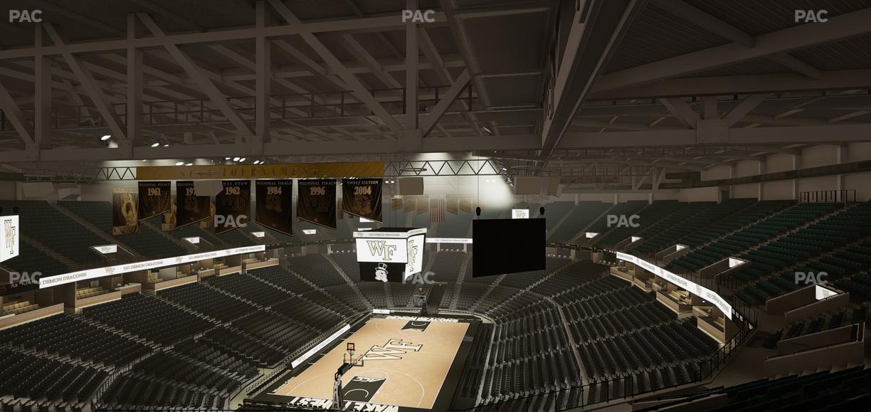 Lawrence Joel Veterans Memorial Coliseum - Section 239 Seat View