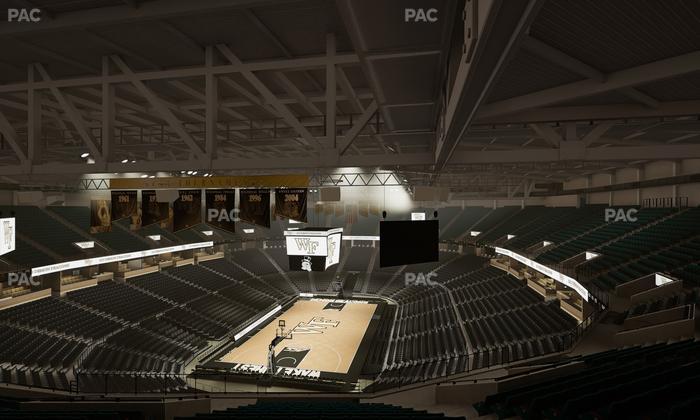 Lawrence Joel Veterans Memorial Coliseum - Section 239 Seat View