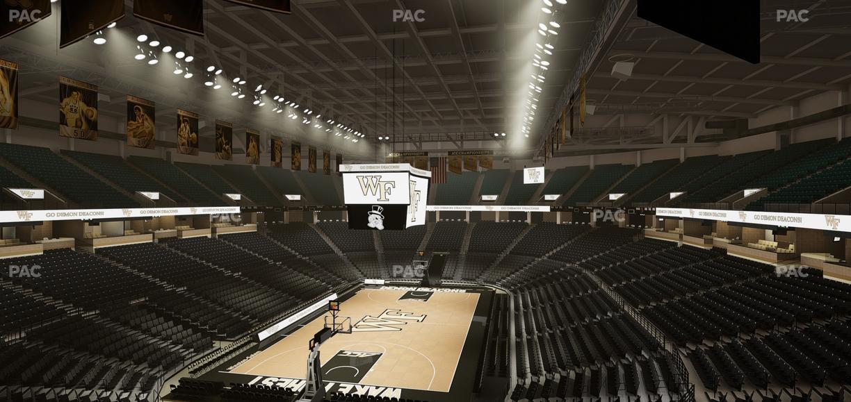 Lawrence Joel Veterans Memorial Coliseum - Section 239 Seat View