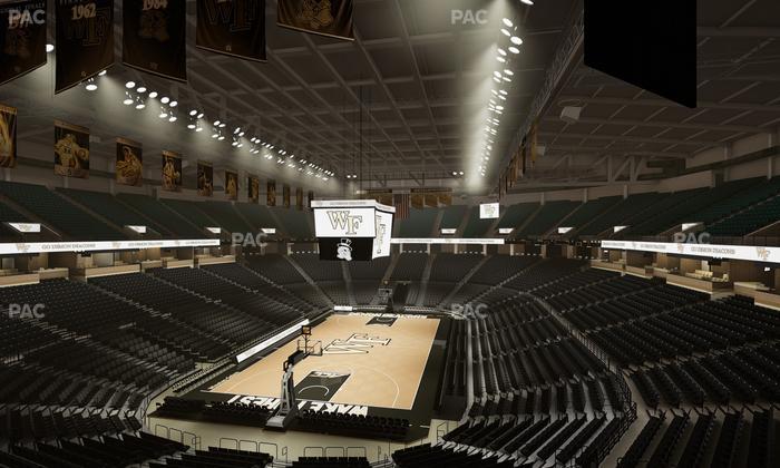 Lawrence Joel Veterans Memorial Coliseum - Section 239 Seat View