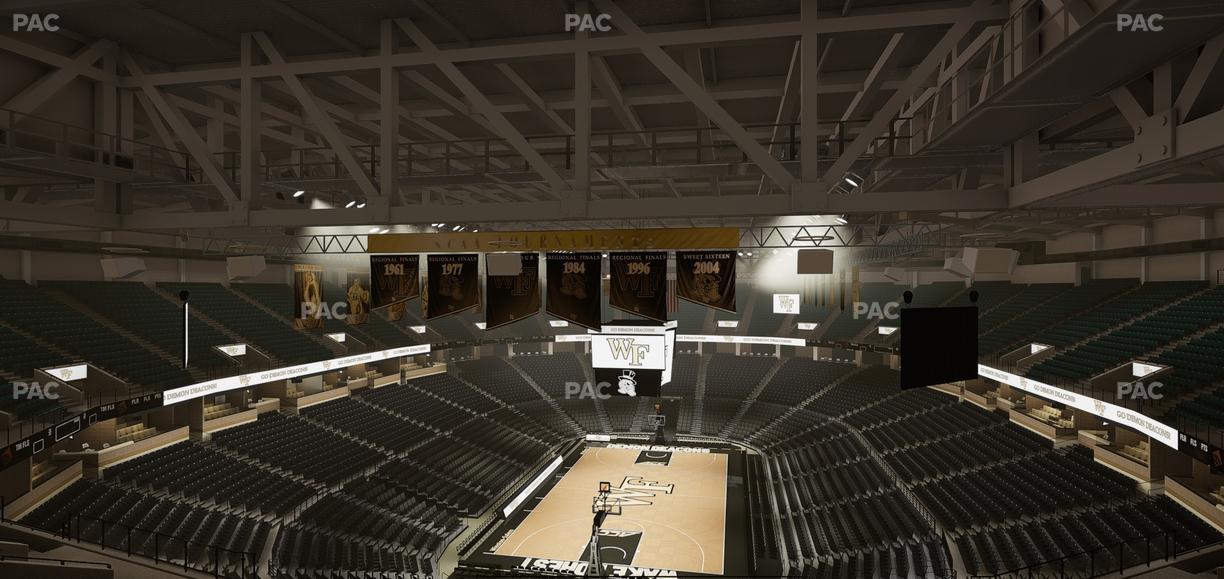 Lawrence Joel Veterans Memorial Coliseum - Section 240 Seat View