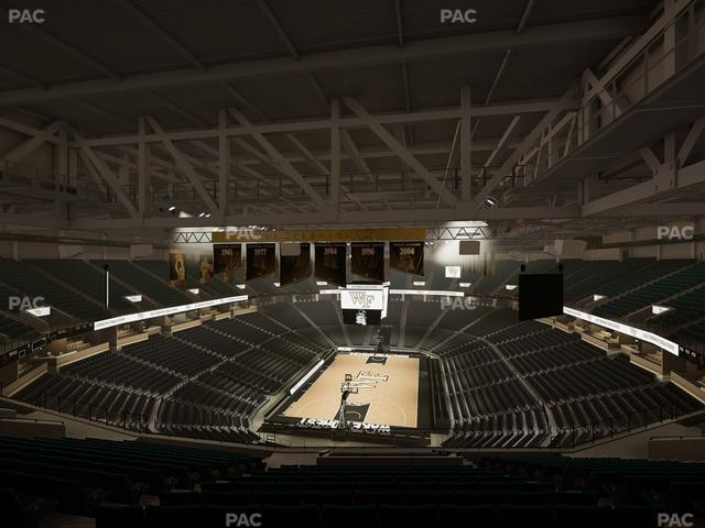 Lawrence Joel Veterans Memorial Coliseum - Section 240 Seat View