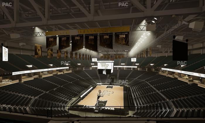 Lawrence Joel Veterans Memorial Coliseum - Section 240 Seat View