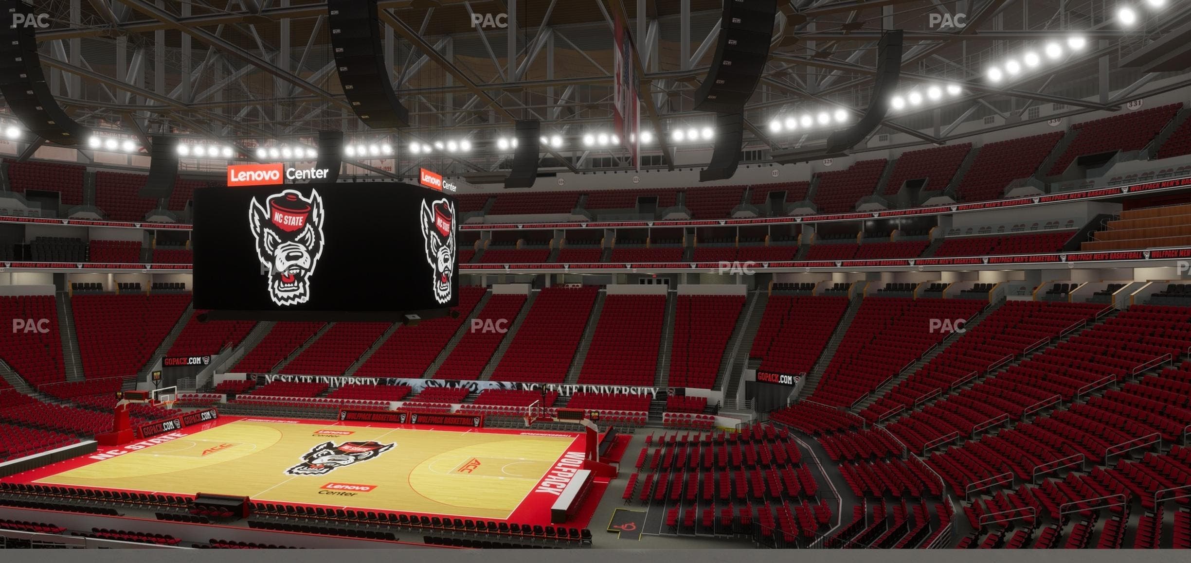 Lenovo Center - Section 101 Seat View