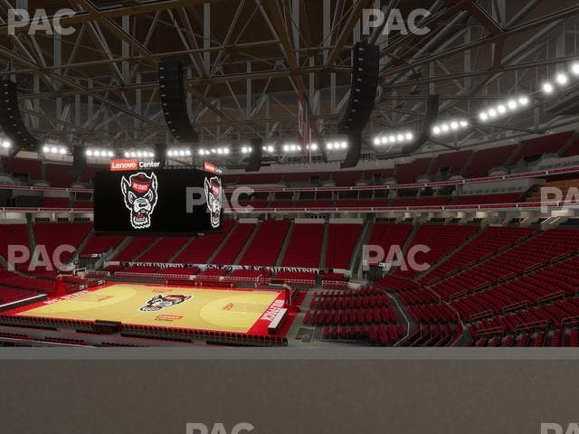 Lenovo Center - Section 101 Seat View