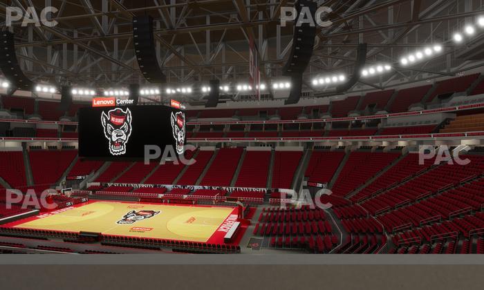 Lenovo Center - Section 101 Seat View