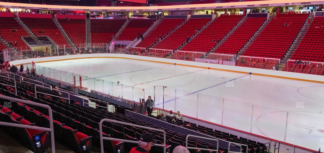 Lenovo Center - Section 101 Seat View