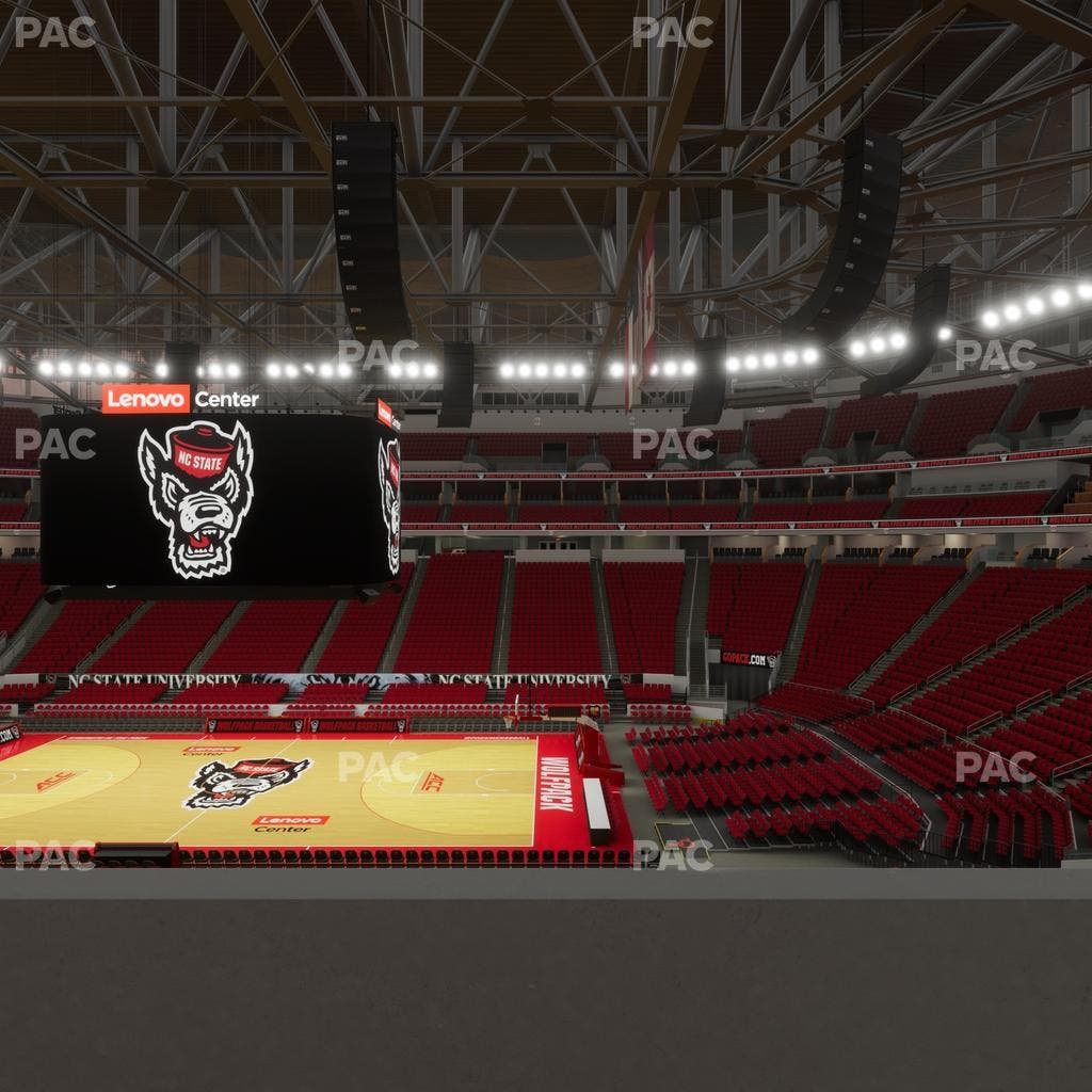 Lenovo Center - Section 102 Seat View