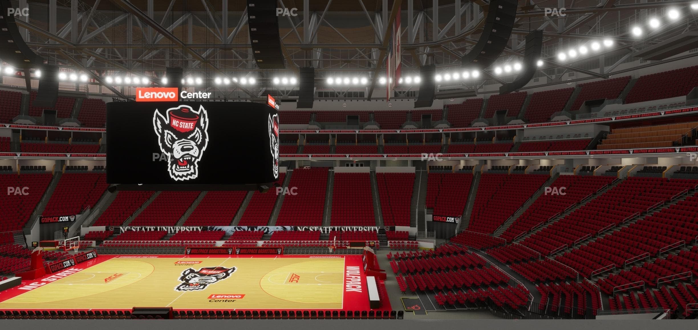 Lenovo Center - Section 102 Seat View