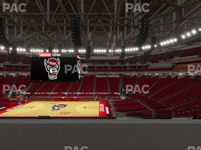 Lenovo Center - Section 102 Seat View
