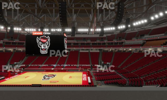 Lenovo Center - Section 102 Seat View