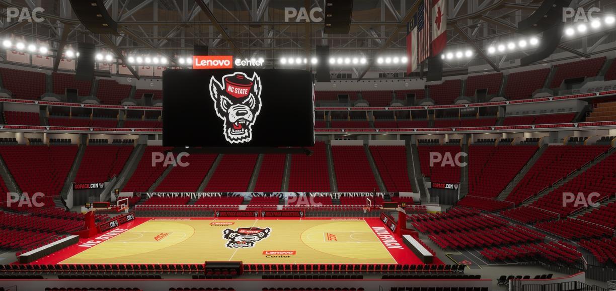 Lenovo Center - Section 103 Seat View