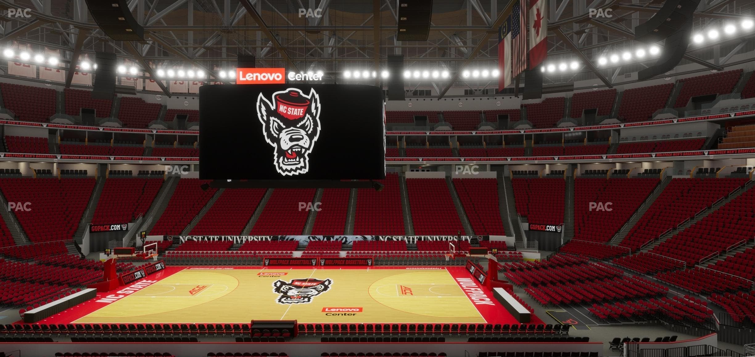 Lenovo Center - Section 103 Seat View