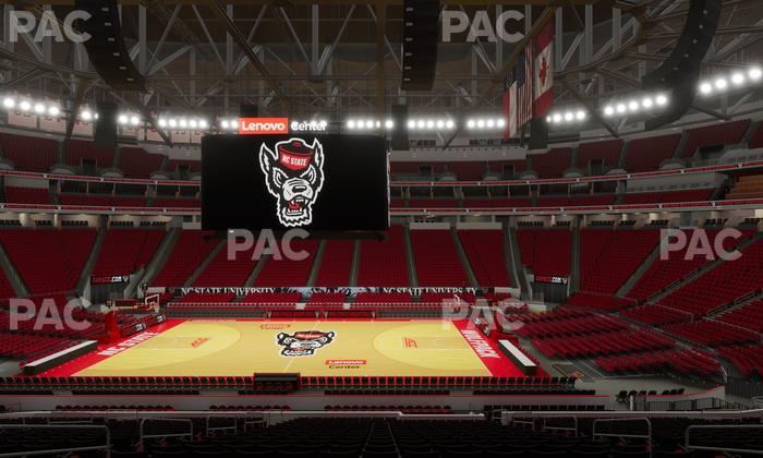 Lenovo Center - Section 103 Seat View