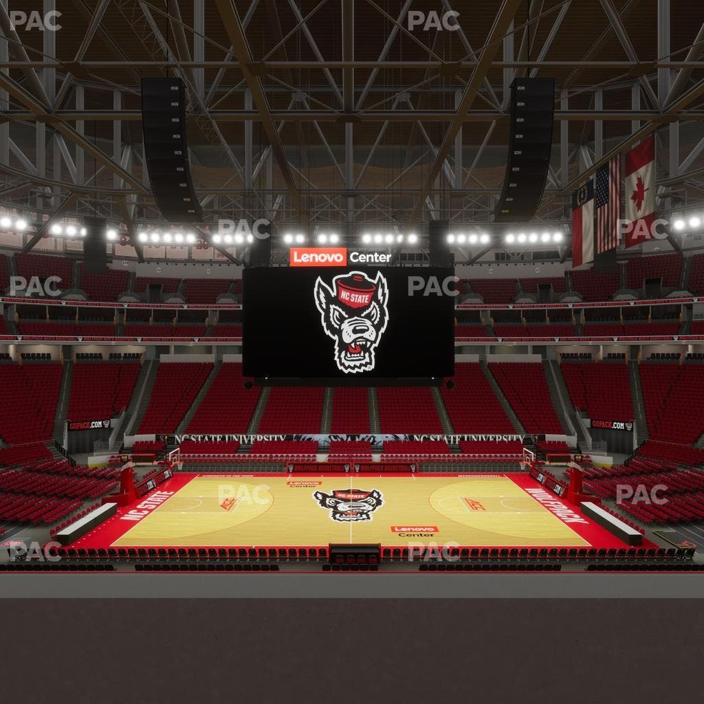 Lenovo Center - Section 104 Seat View
