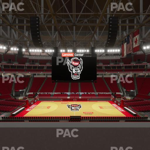 Lenovo Center - Section 104 Seat View