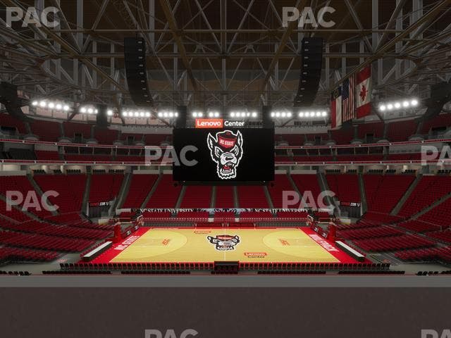 Lenovo Center - Section 104 Seat View