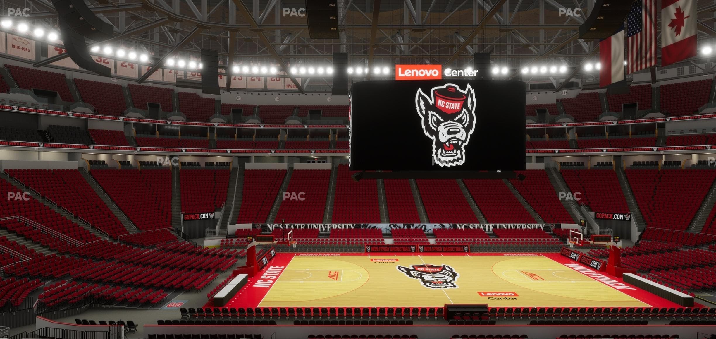 Lenovo Center - Section 105 Seat View