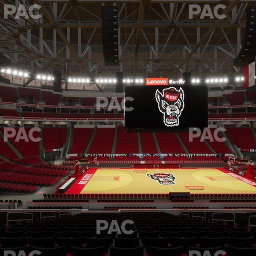 Lenovo Center - Section 105 Seat View