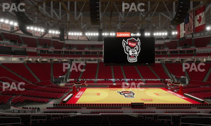 Lenovo Center - Section 105 Seat View