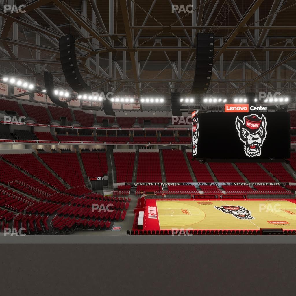 Lenovo Center - Section 106 Seat View