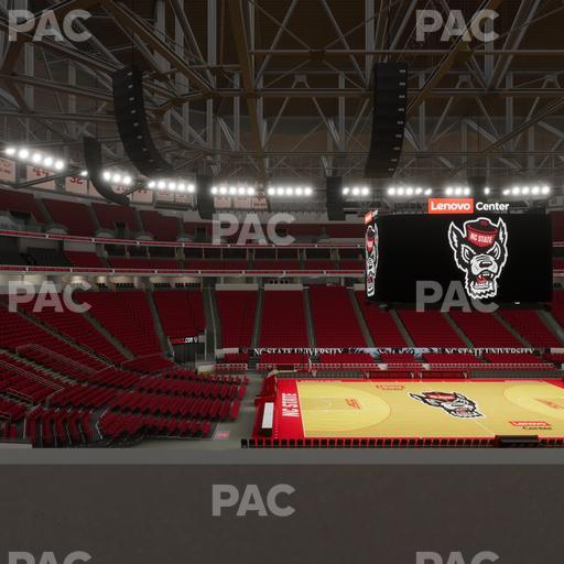 Lenovo Center - Section 106 Seat View