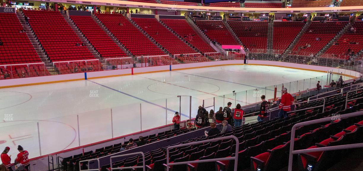 Lenovo Center - Section 107 Seat View
