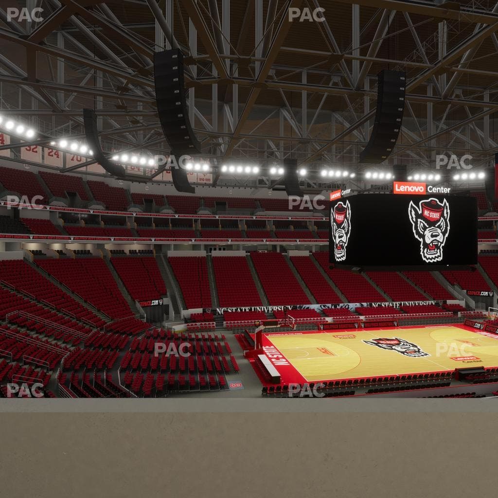 Lenovo Center - Section 107 Seat View