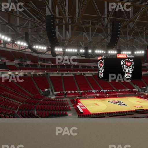 Lenovo Center - Section 107 Seat View