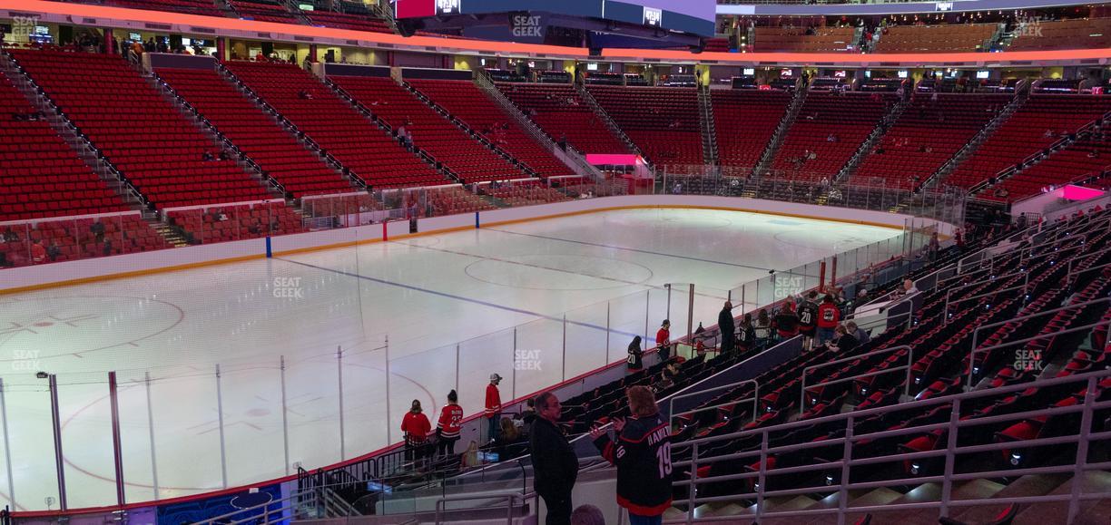 Lenovo Center - Section 108 Seat View