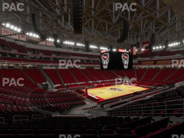 Lenovo Center - Section 108 Seat View