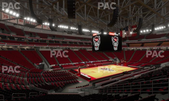 Lenovo Center - Section 108 Seat View