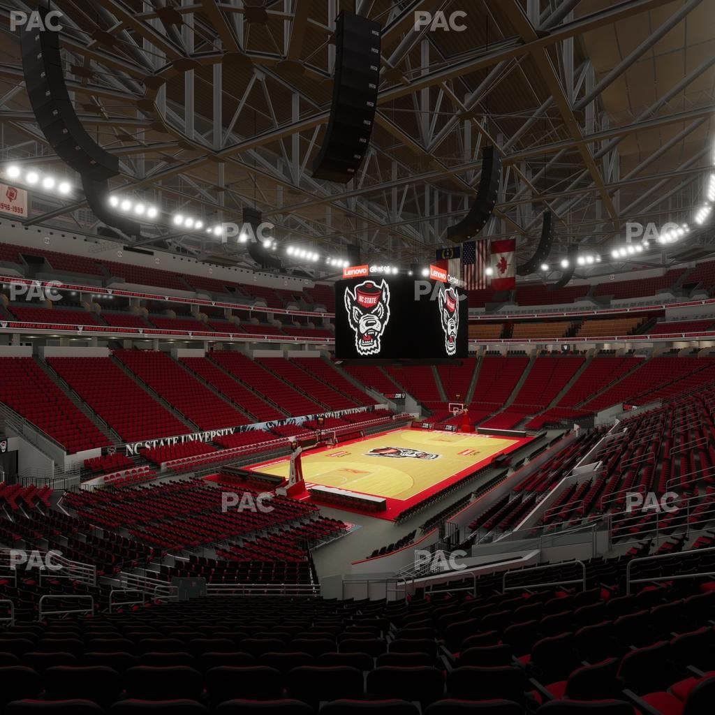 Lenovo Center - Section 109 Seat View