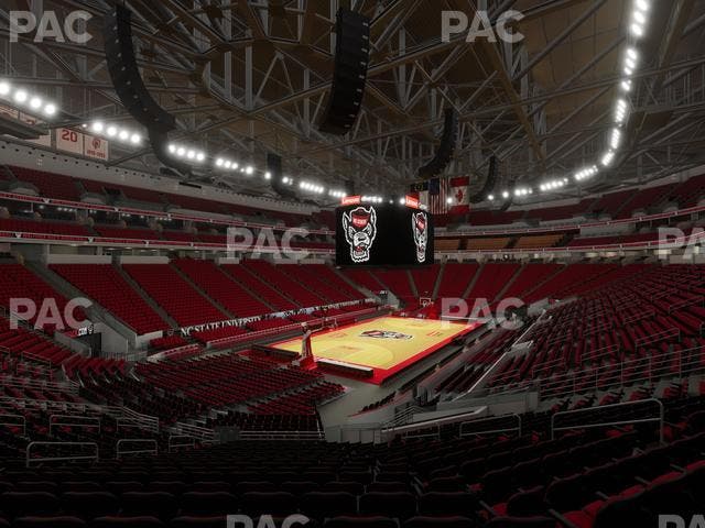 Lenovo Center - Section 109 Seat View