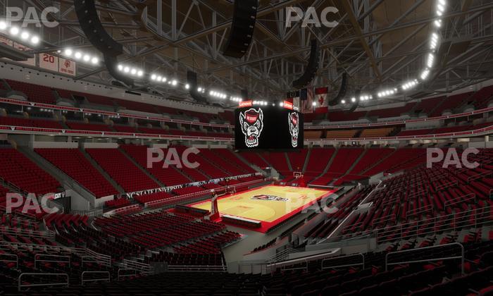 Lenovo Center - Section 109 Seat View