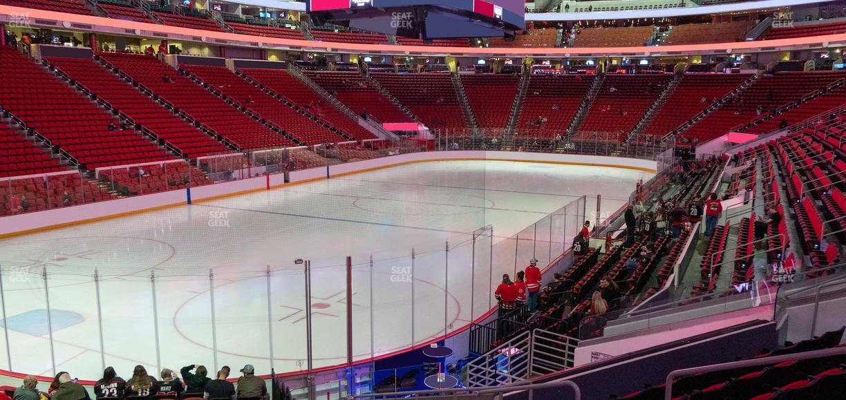 Lenovo Center - Section 109 Seat View