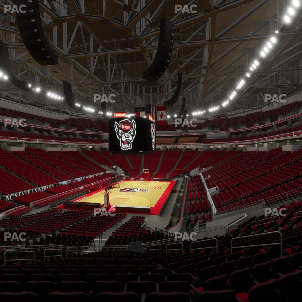 Lenovo Center - Section 110 Seat View