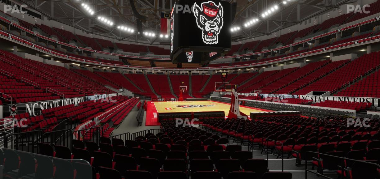 Lenovo Center - Section 113 Seat View